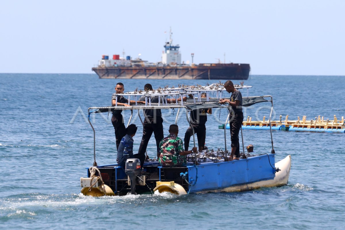 PEMBINAAN PERTAHANAN WILAYAH MARITIM TNI AL | ANTARA Foto