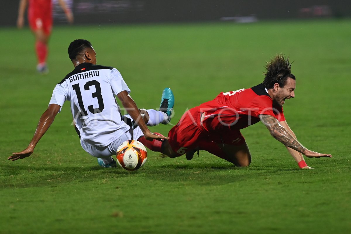 SEA GAMES 2021 : INDONESIA LAWAN TIMOR LESTE | ANTARA Foto