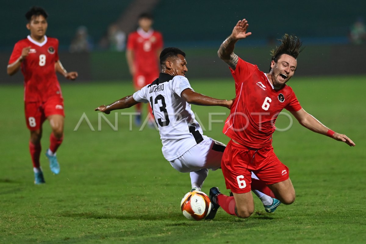 SEA GAMES 2021 : INDONESIA LAWAN TIMOR LESTE | ANTARA Foto