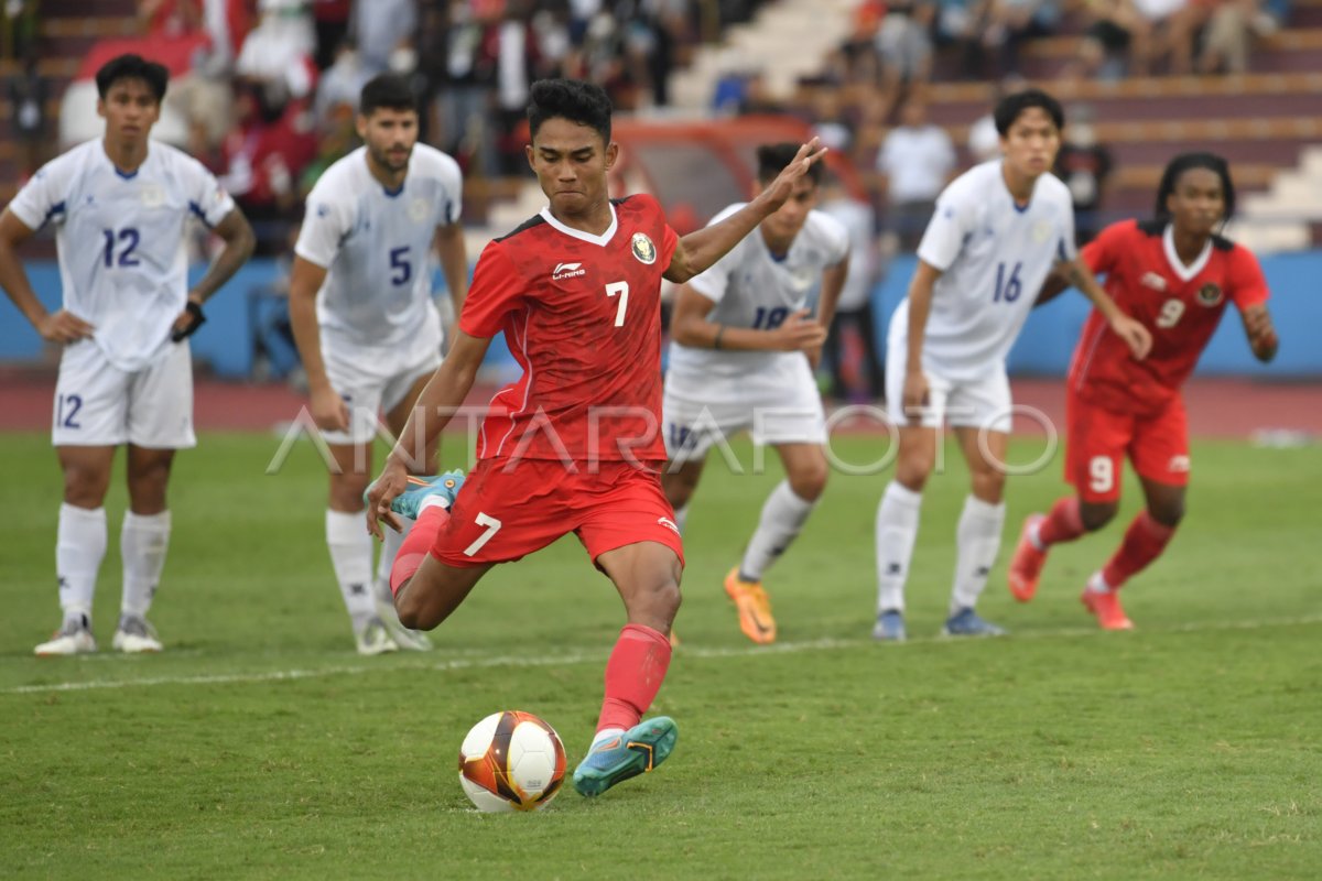 SEA GAMES 2021 : SEPAK BOLA INDONESIA KALAHKAN FILIPINA | ANTARA Foto