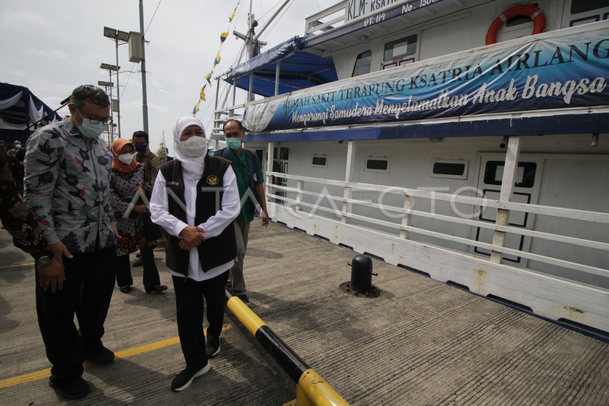 PELAYANAN KESEHATAN RS TERAPUNG KSATRIA AIRLANGGA | ANTARA Foto