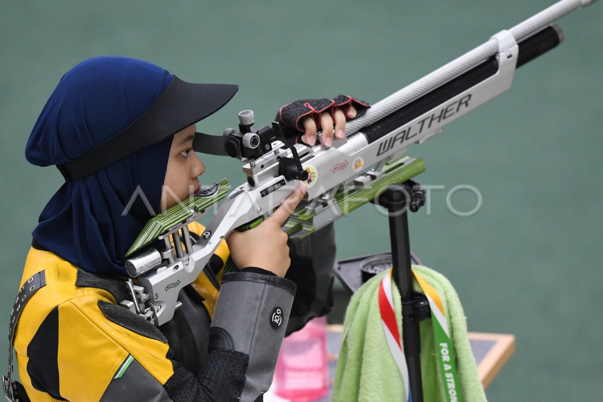 Indonesia Raih Emas Senapan Angin Tim Campuran Sea Games Antara Foto