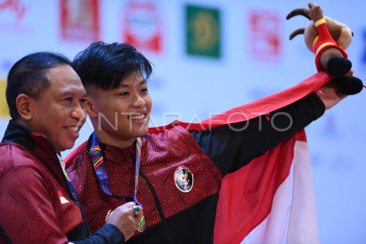 Sea Games 2021 Lifter Indonesia Rahmat Erwin Pecahkan Rekor Angkat