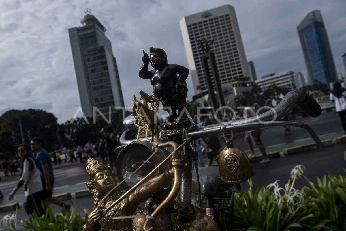 HARI BEBAS KENDARAAN BERMOTOR DI JAKARTA | ANTARA Foto