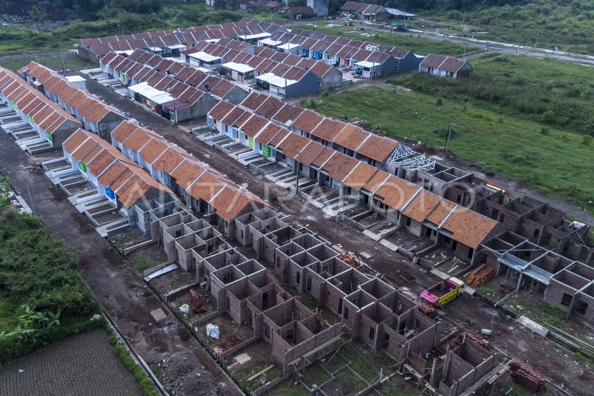 PEMBIAYAAN RUMAH BERSUBSIDI TAHUN 2023 | ANTARA Foto