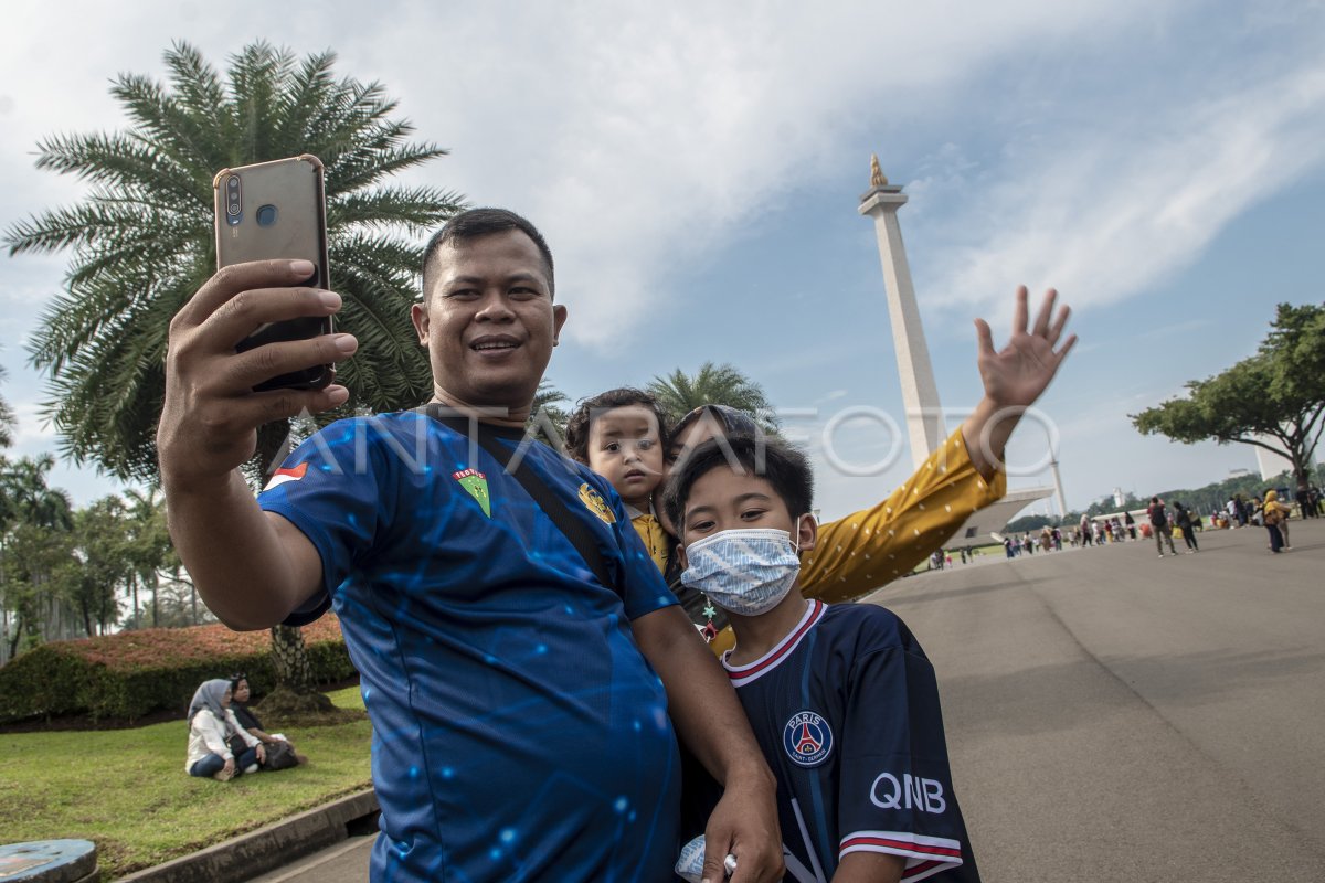 MONAS KEMBALI DIBUKA UNTUK UMUM | ANTARA Foto