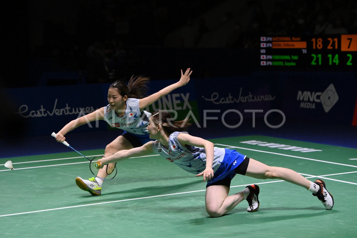 CHIHARU SHIDA DAN NAMI MATSUYAMA JUARA | ANTARA Foto