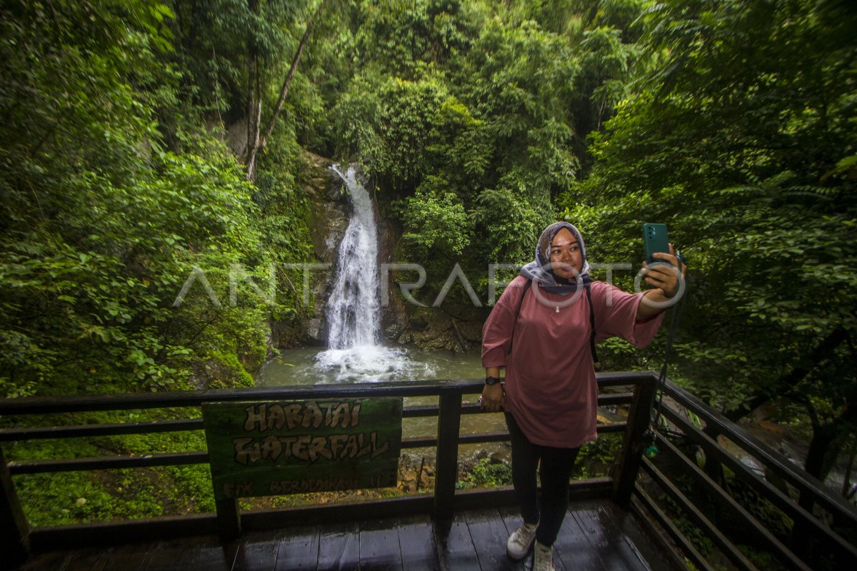 Wisata Air Terjun Di Kspn Kalsel Antara Foto