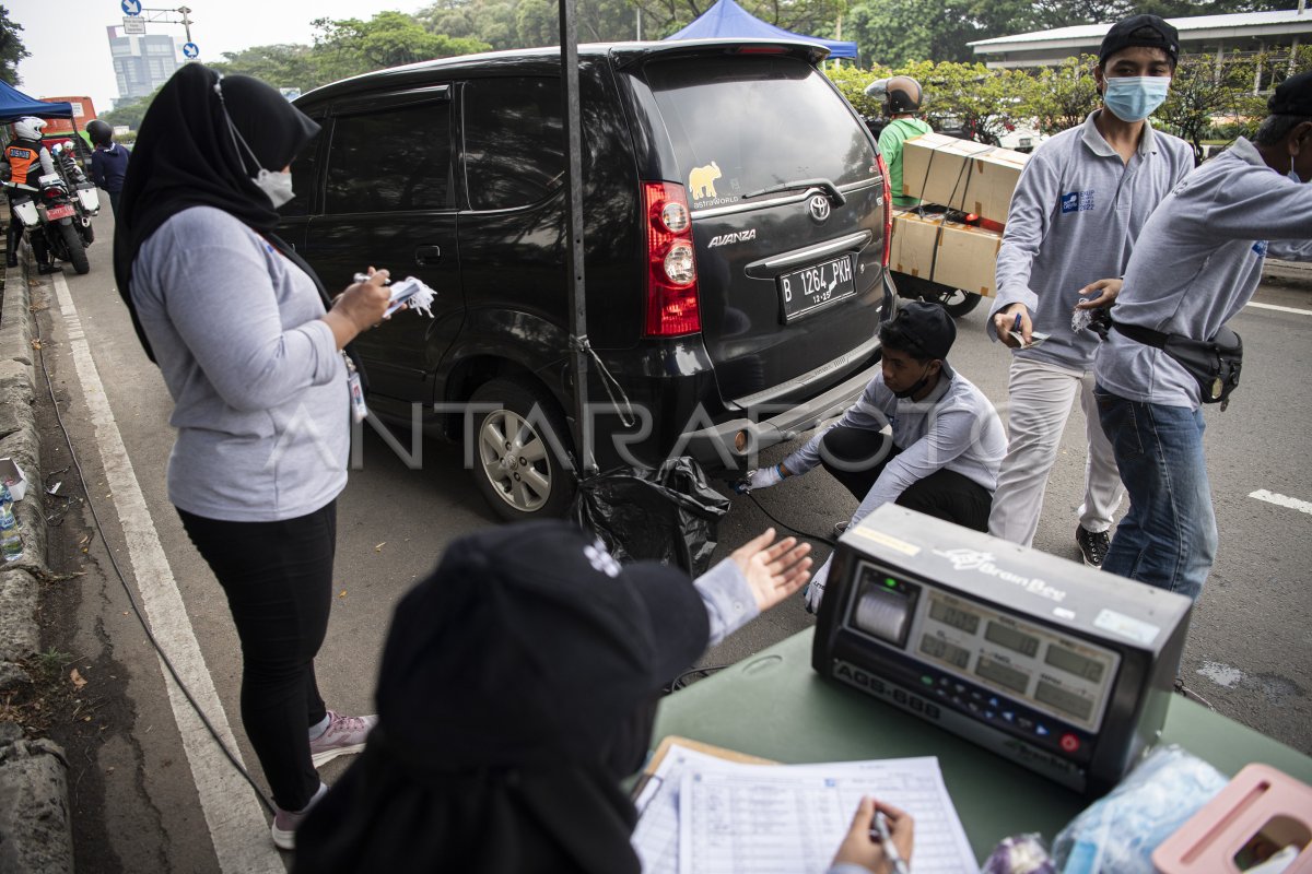 Uji Emisi Gratis Kendaraan Bermotor Antara Foto