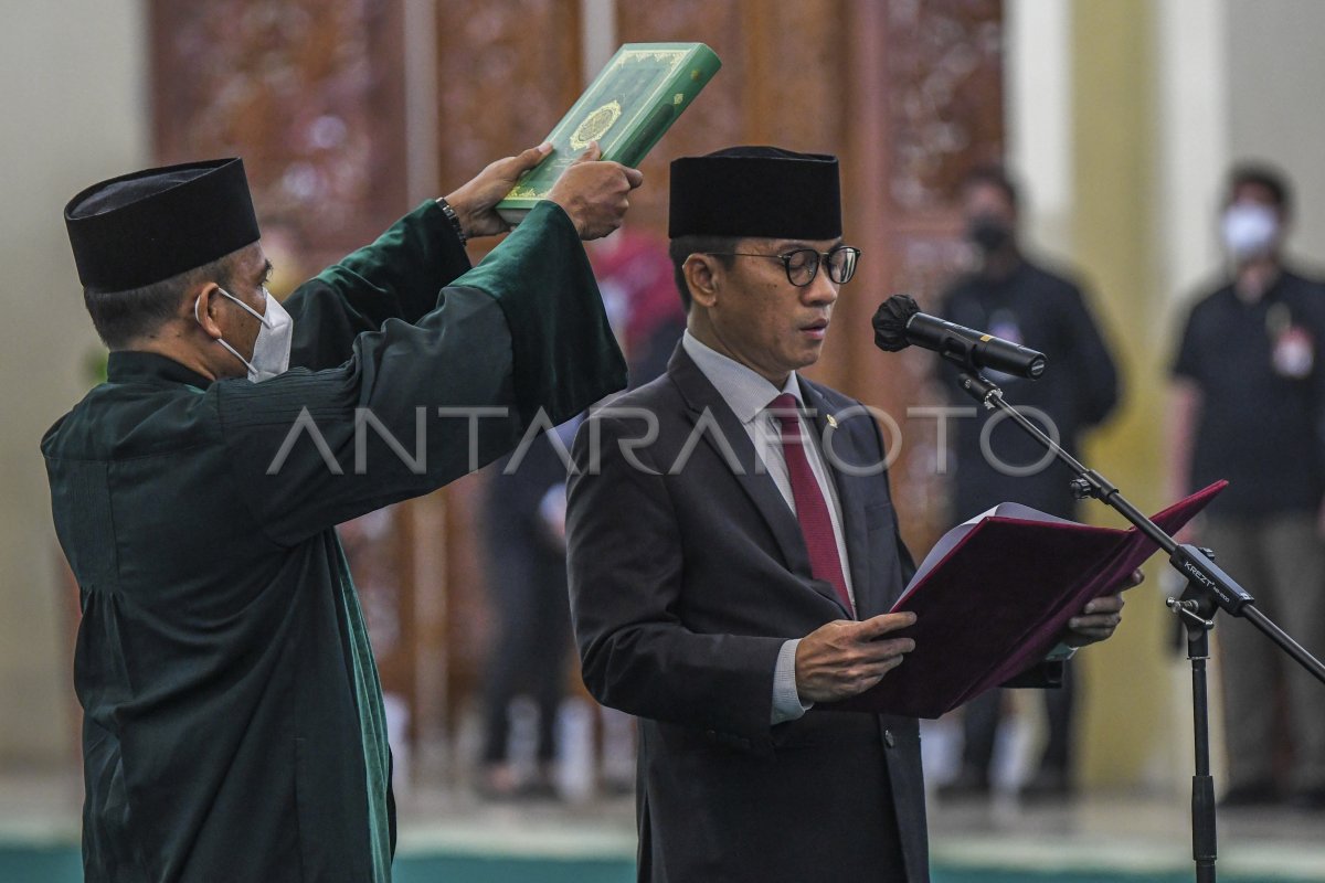 YANDRI SUSANTO DILANTIK MENJADI WAKIL KETUA MPR | ANTARA Foto