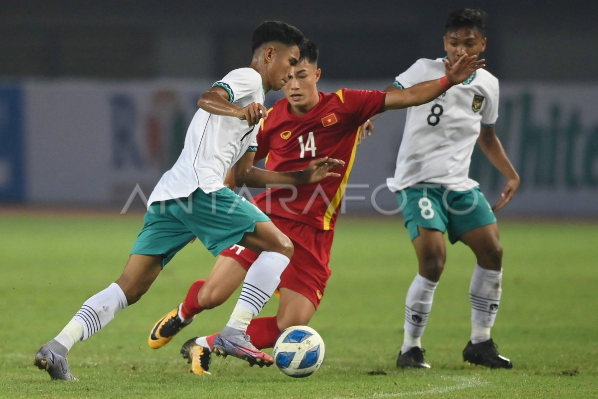 PIALA AFF U-19 INDONESIA LAWAN VIETNAM | ANTARA Foto