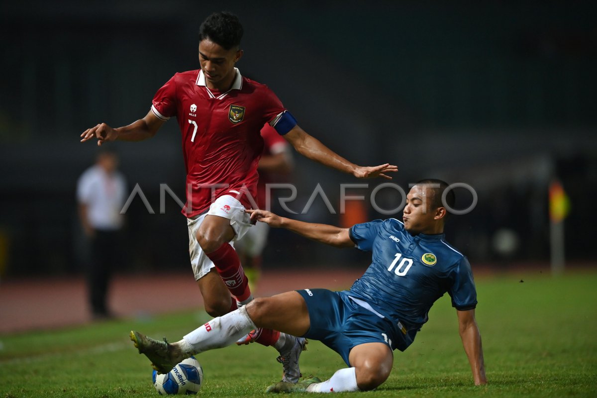 PIALA AFF U-19 INDONESIA LAWAN BRUNEI DARUSSALAM | ANTARA Foto