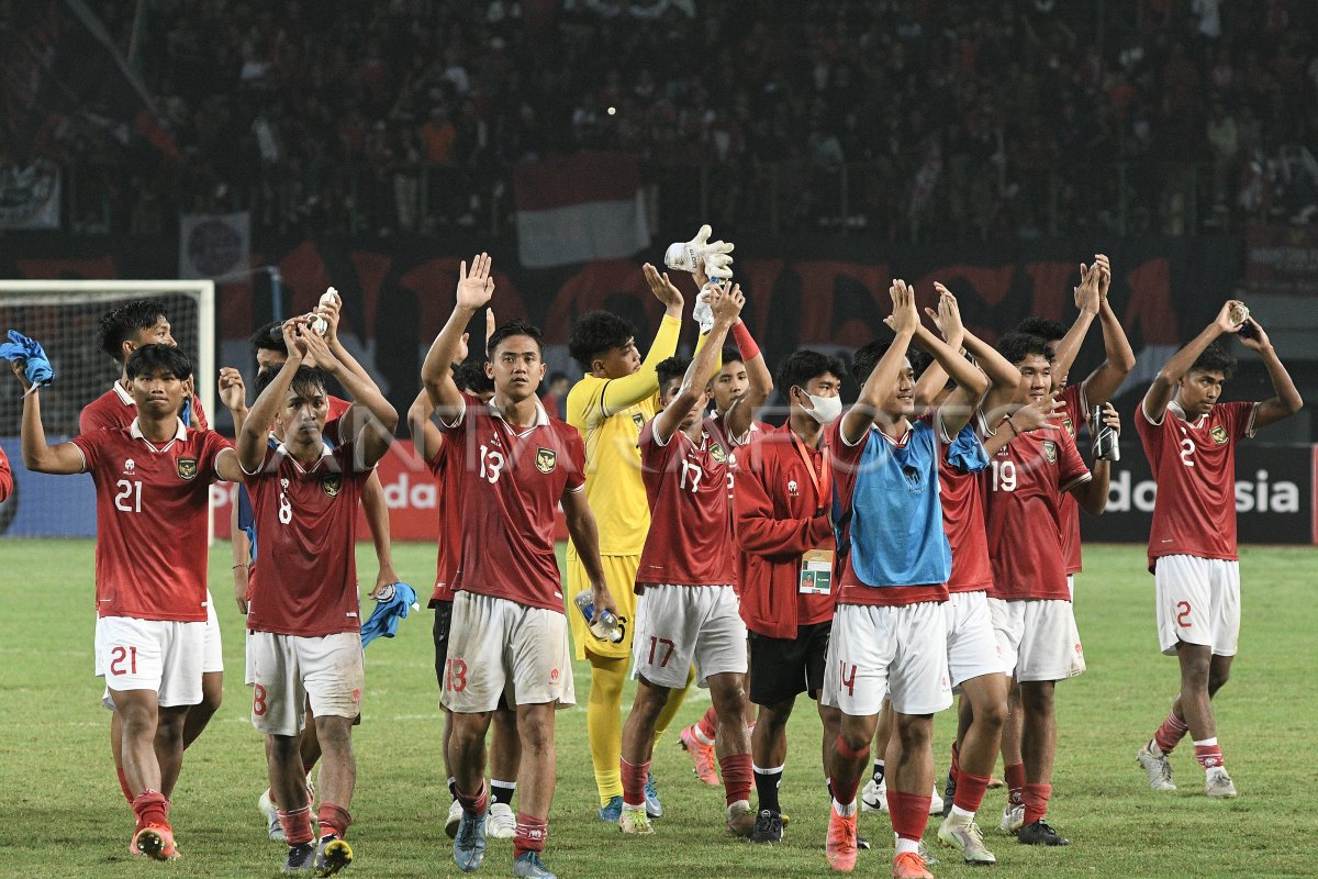 PIALA AFF U-19 INDONESIA LAWAN THAILAND | ANTARA Foto