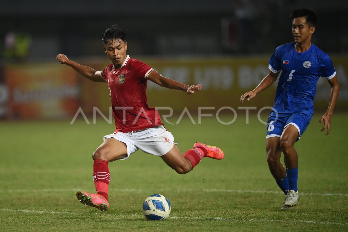 PIALA AFF U-19: INDONESIA LAWAN FILIPINA | ANTARA Foto