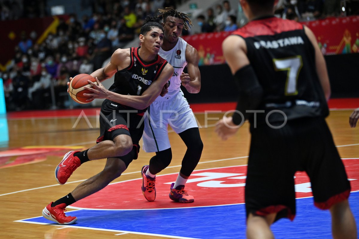 FIBA ASIA CUP 2022 : INDONESIA KALAHKAN ARAB SAUDI | ANTARA Foto