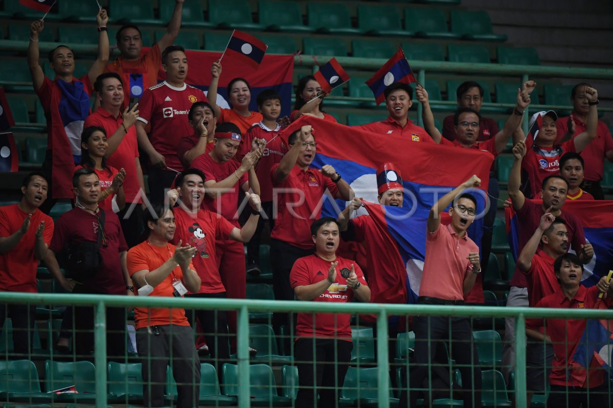 FINAL PIALA AFF U19 2022 MALAYSIA LAWAN LAOS | ANTARA Foto