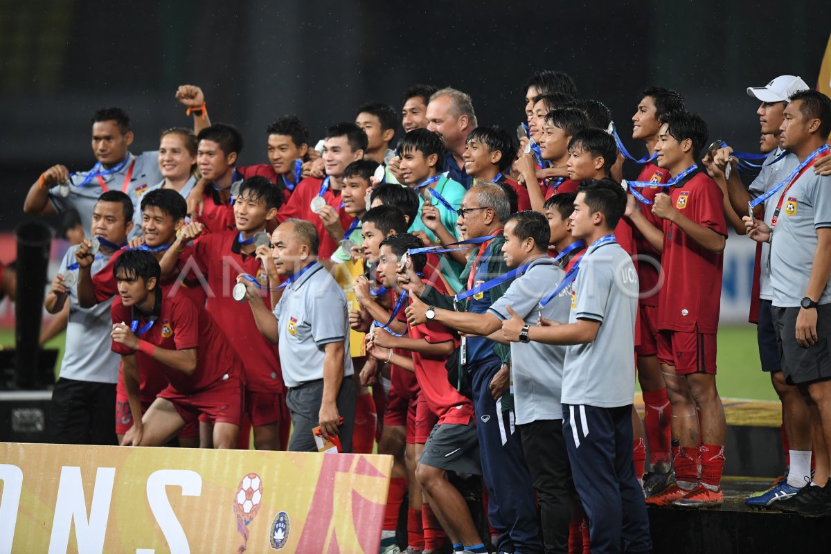 MALAYSIA JUARA FINAL PIALA AFF U19 2022 | ANTARA Foto