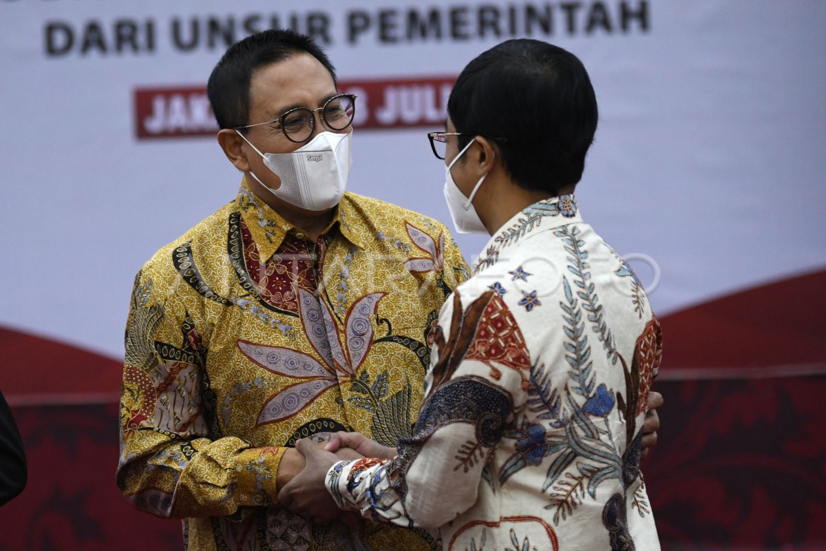 PENGANGKATAN KETUA DEWAN PENGAWAS BPJS KESEHATAN BARU | ANTARA Foto