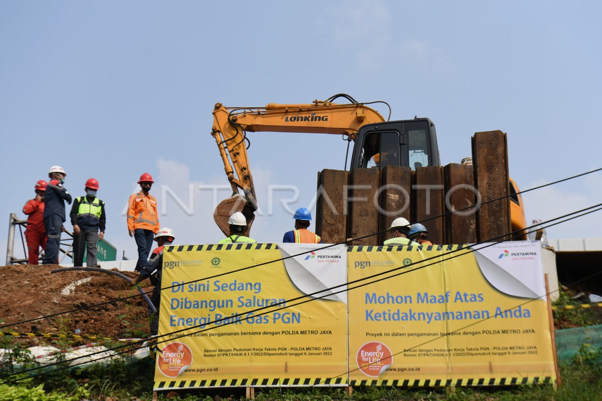 KEBOCORAN PIPA GAS DI MT HARYONO