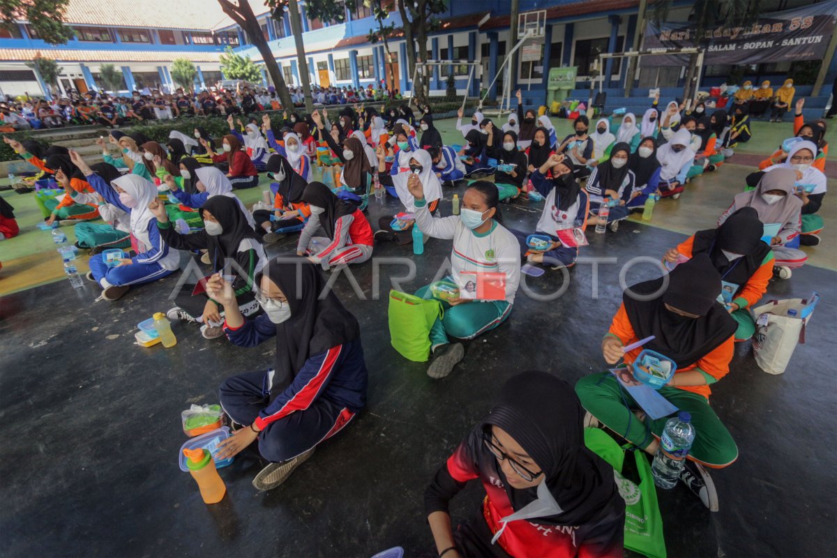 KAMPANYE STUNTING NASIONAL GERAKAN AKSI BERGIZI | ANTARA Foto
