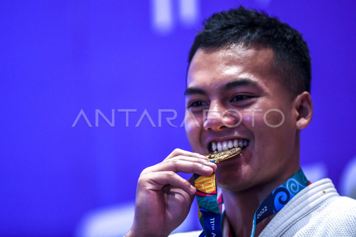 RAFLI AHNAF SUMBANG EMAS JUDO TUNANETRA APG 2022 | ANTARA Foto