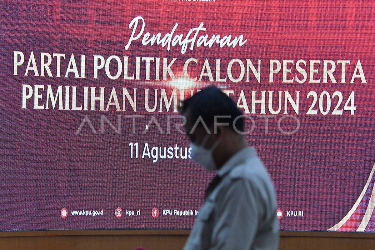 Penambahan Parpol Calon Peserta Pemilu Antara Foto