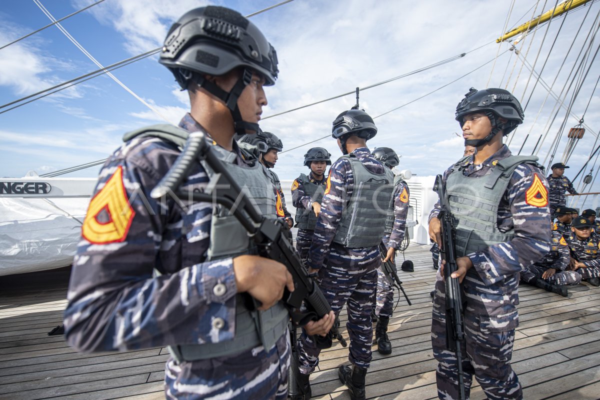 Latihan Vbss Di Kri Bima Suci Antara Foto