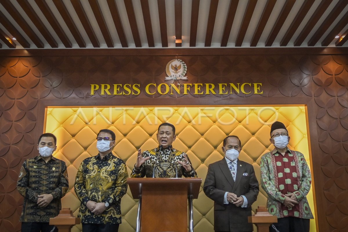 MPR SIAP GELAR SIDANG TAHUNAN DAN SIDANG BERSAMA | ANTARA Foto