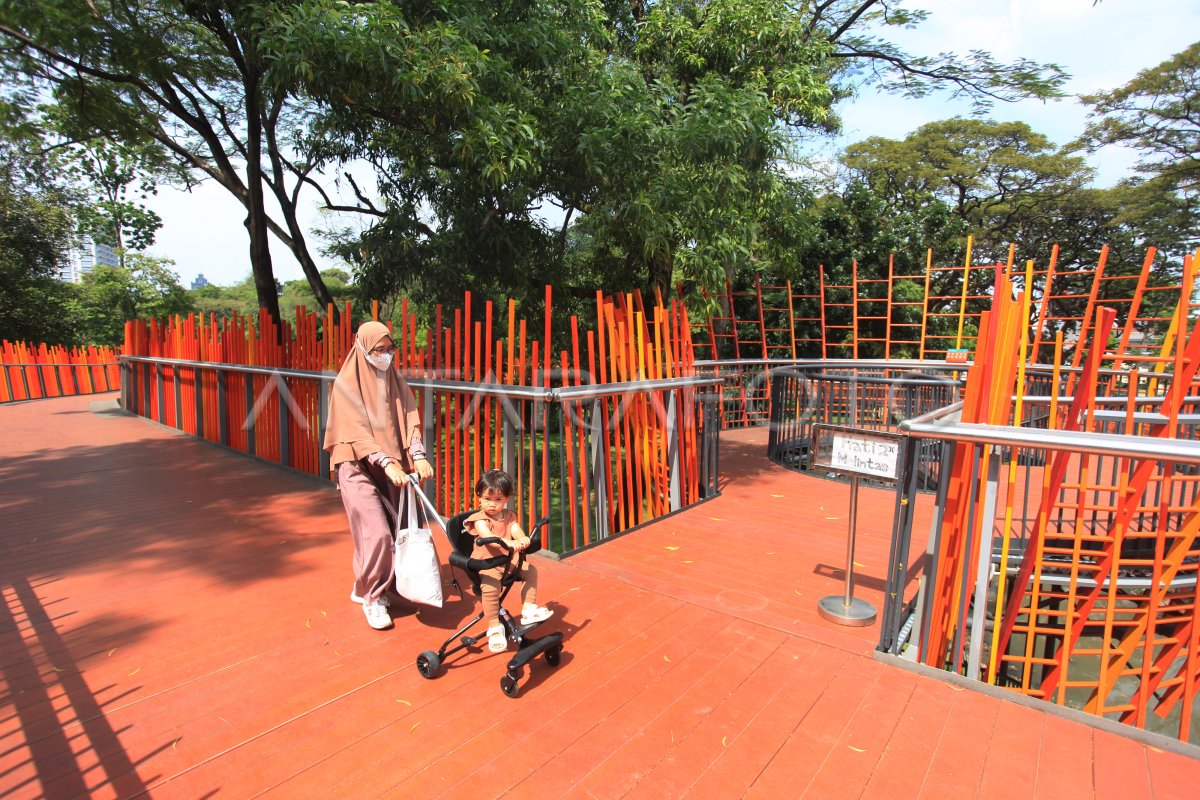 Taman Rekreasi Tebet Eco Park Dibuka Kembali Antara Foto