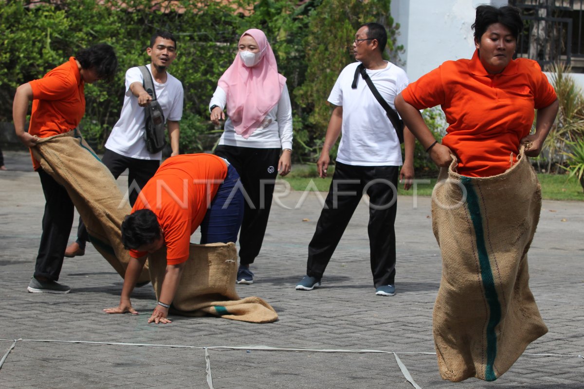 Lomba Peringatan Hut Ke 77 Kemerdekaan Ri Antara Foto 1261