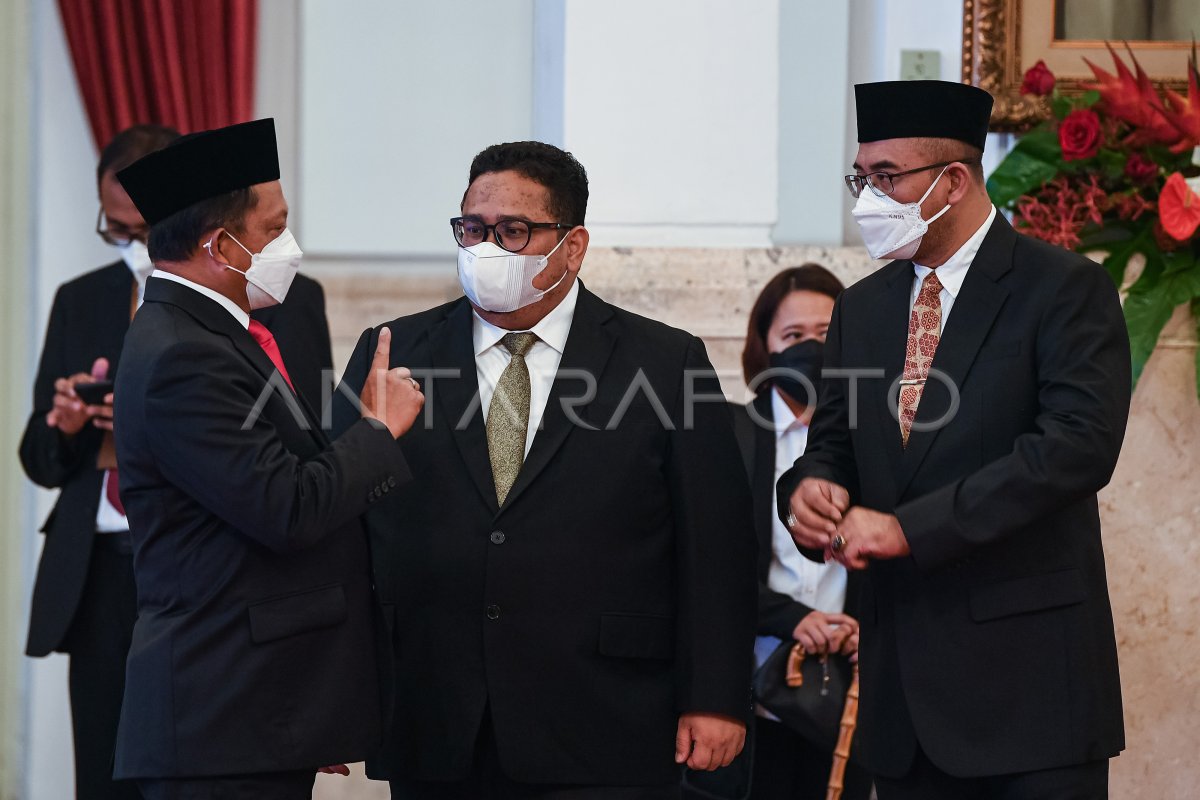 MENDAGRI BERBINCANG DENGAN KETUA KPU DAN BAWASLU | ANTARA Foto