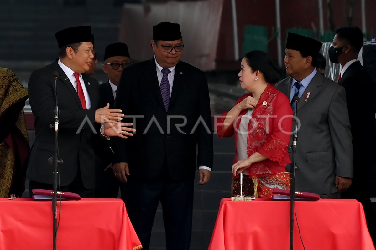 PRESIDEN JOKOWI PIMPIN UPACARA HARI KESAKTIAN PANCASILA | ANTARA Foto