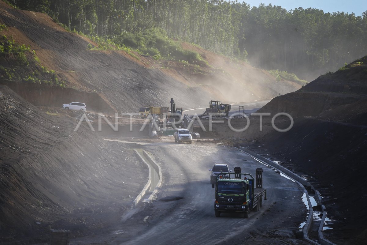 PENINGKATAN INTENSITAS PEMBANGUNAN IKN NUSANTARA | ANTARA Foto