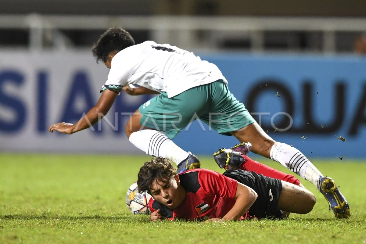 Timnas U Indonesia Lawan Palestina Antara Foto