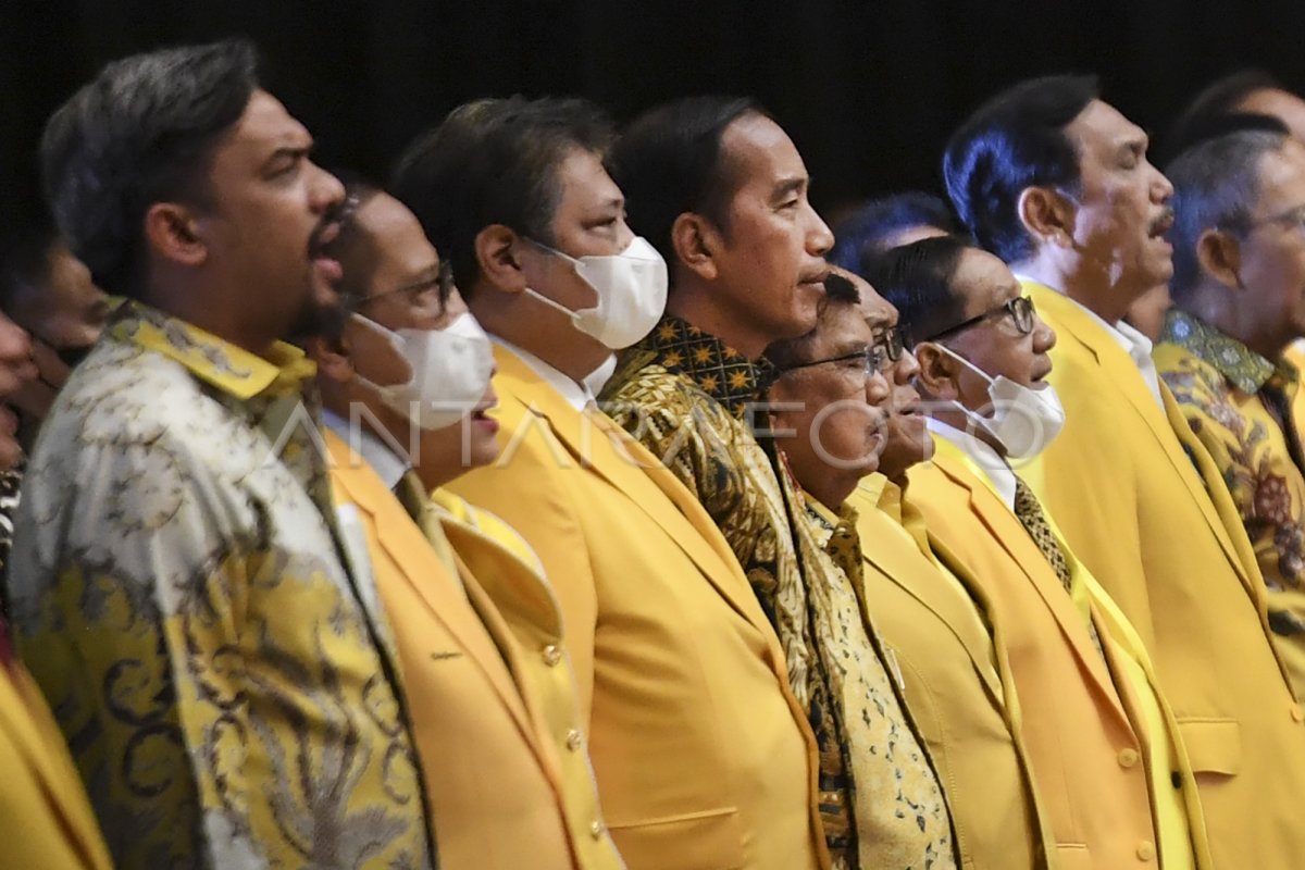 PUNCAK PERAYAAN HUT KE-58 PARTAI GOLKAR | ANTARA Foto