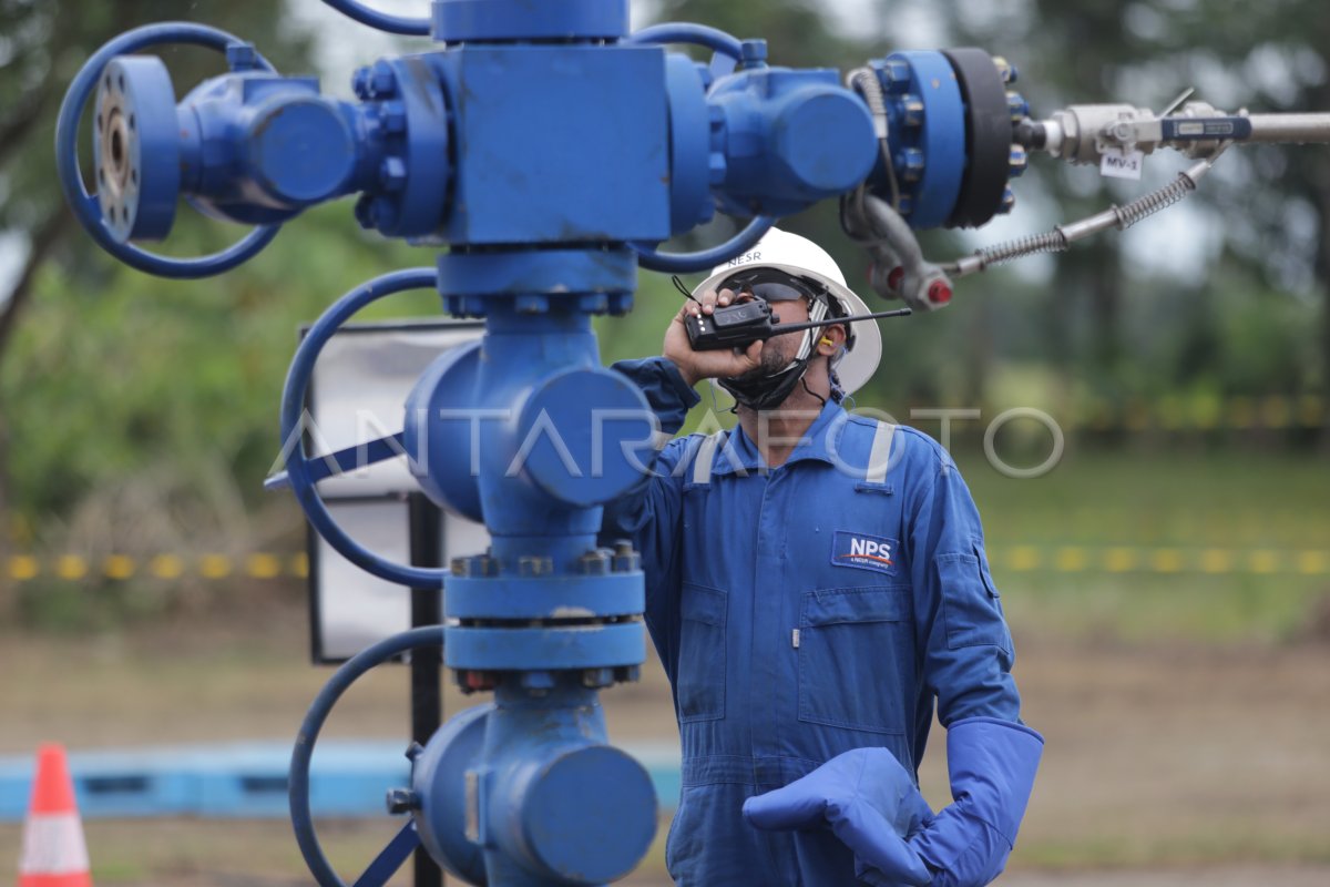 INJEKSI PERDANA CO2 SUMUR PERTAMINA | ANTARA Foto