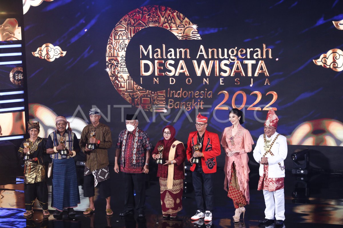 MALAM ANUGERAH DESA WISATA INDONESIA 2022 | ANTARA Foto