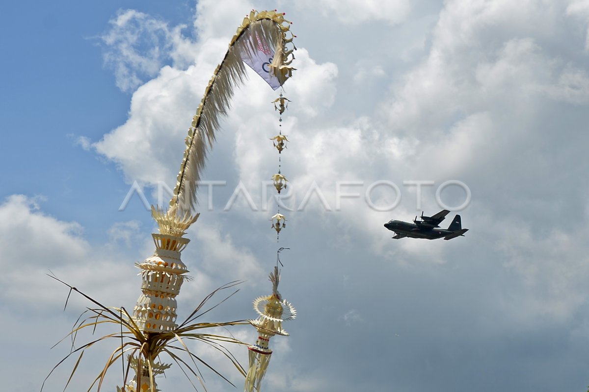 Hiasan Sambut Ktt G20 Bali Antara Foto