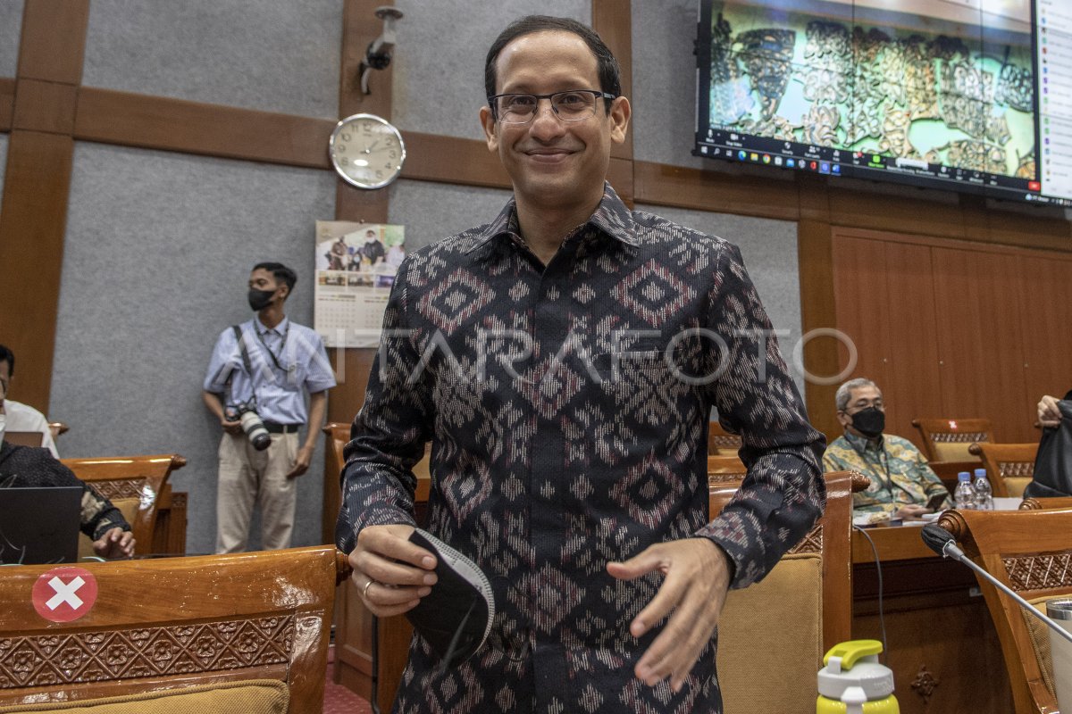 Raker Mendikbudristek Dengan Komisi X Dpr Antara Foto