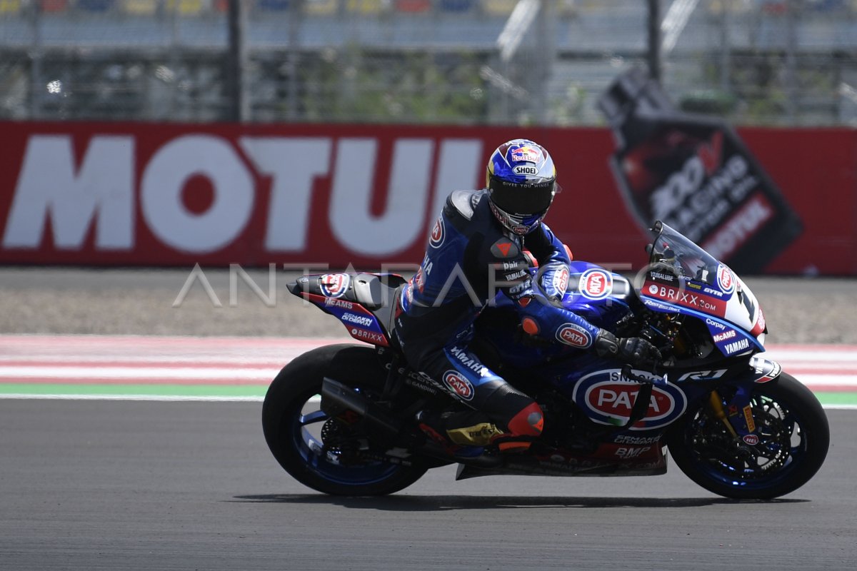 LATIHAN BEBAS WSBK 2022 | ANTARA Foto