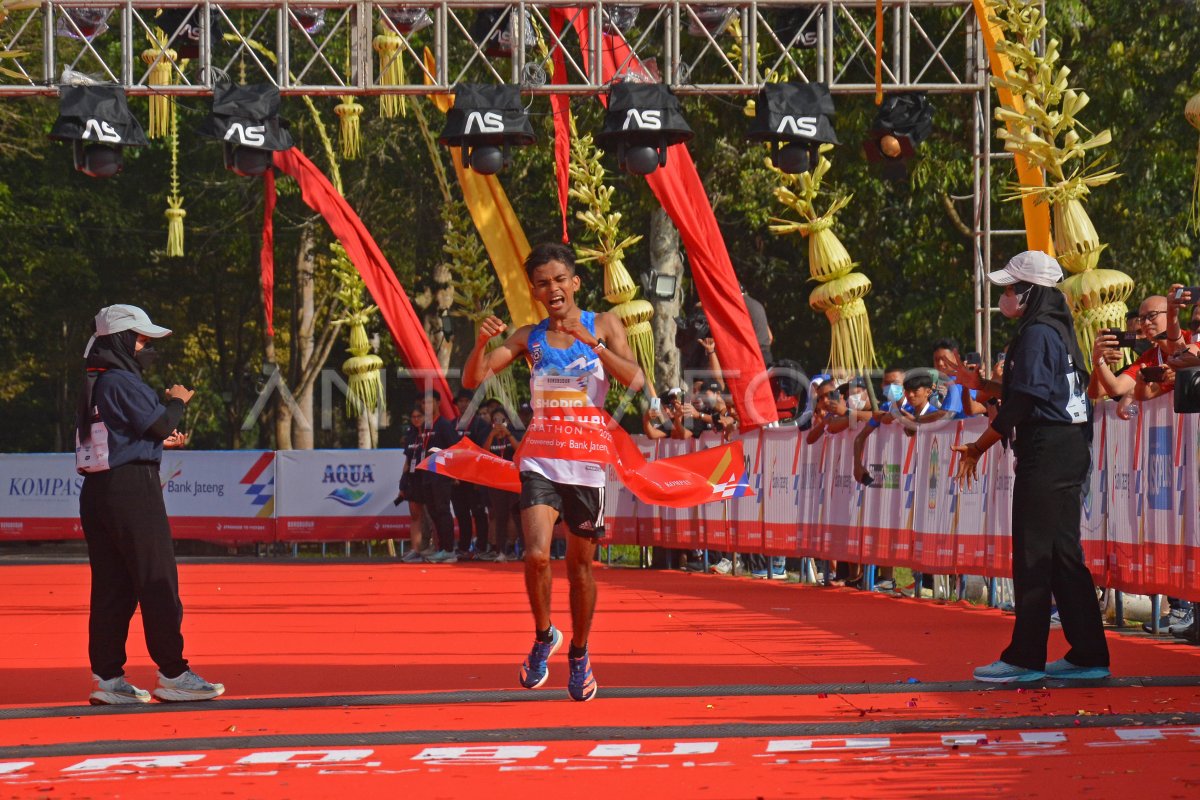 JUARA BOROBUDUR MARATHON 2022 | ANTARA Foto