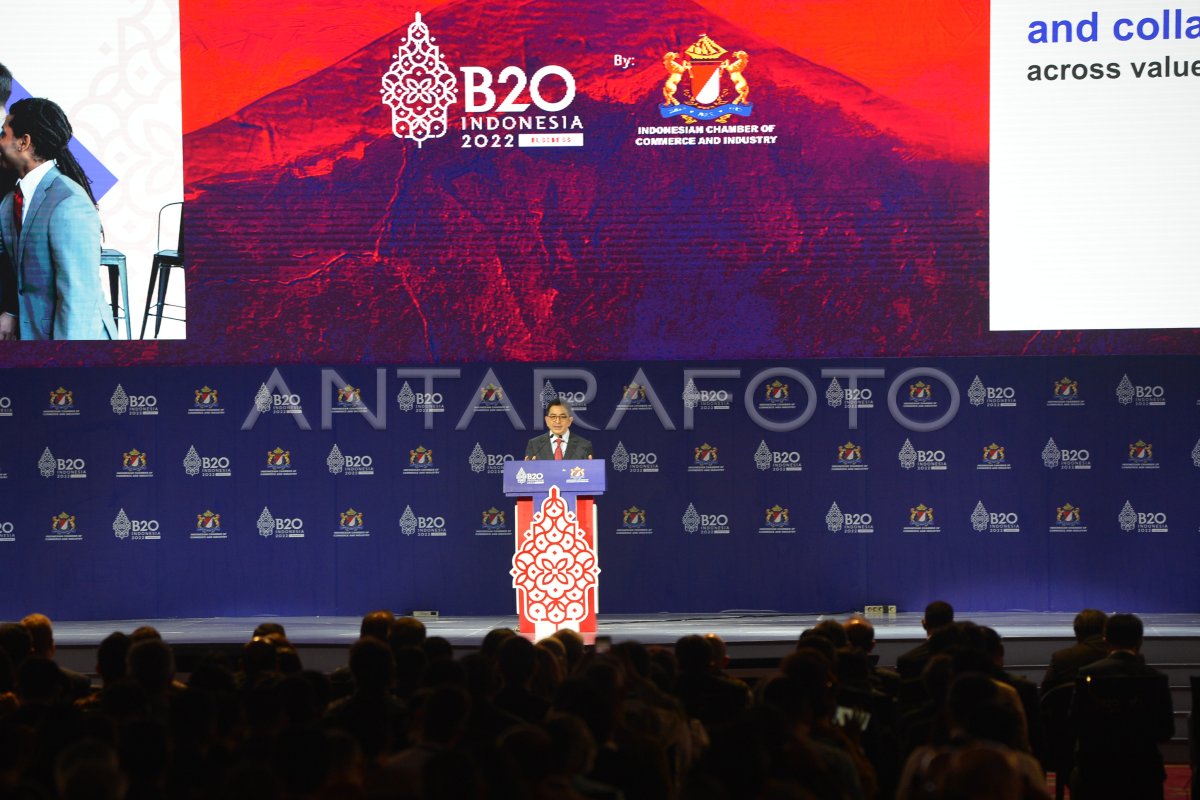 PEMBUKAAN B20 SUMMIT 2022 INDONESIA | ANTARA Foto