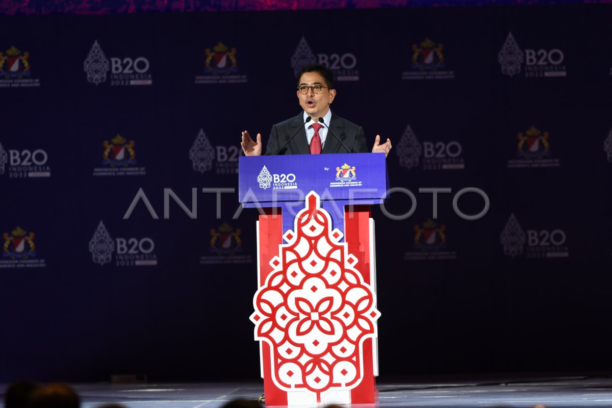 PEMBUKAAN B20 SUMMIT 2022 INDONESIA | ANTARA Foto