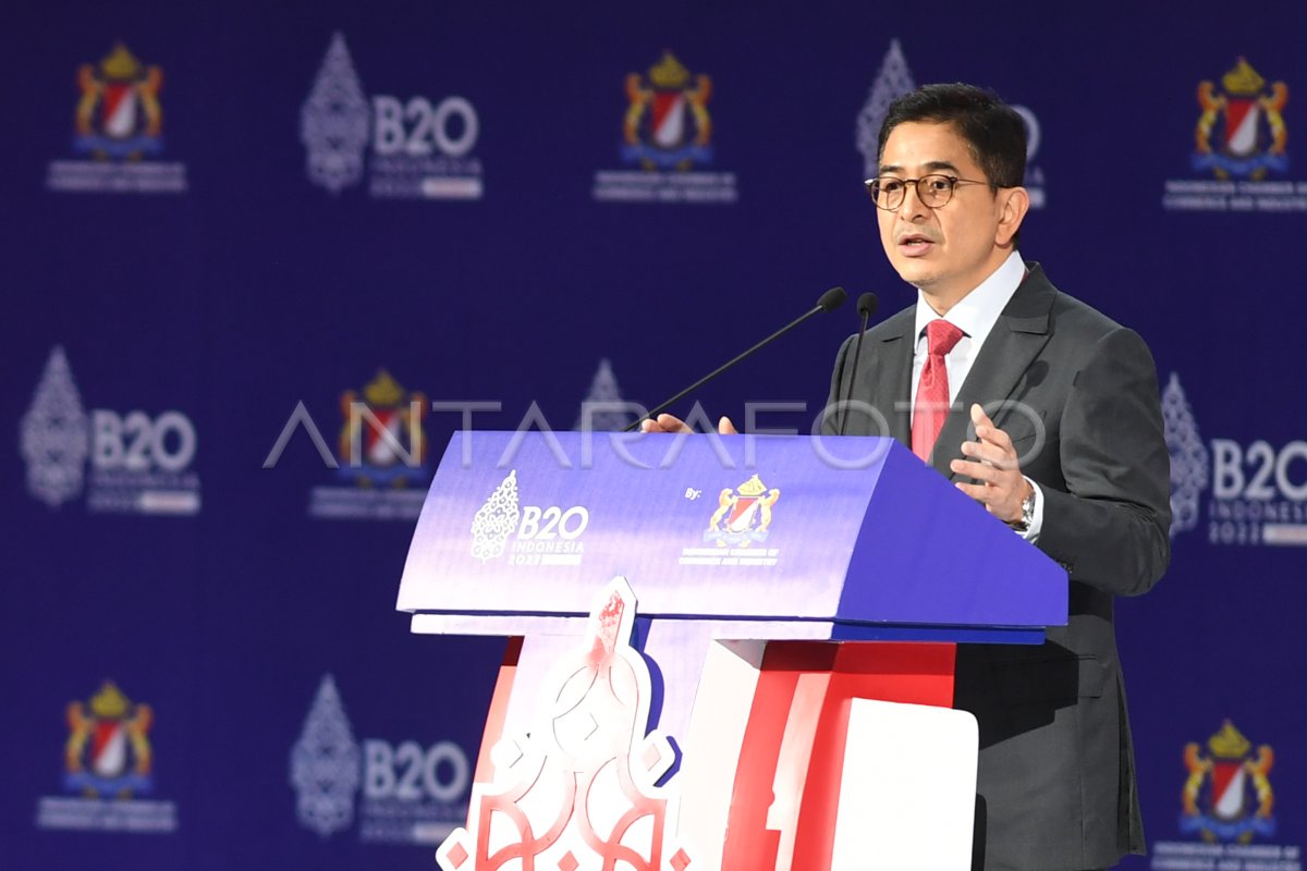 PEMBUKAAN B20 SUMMIT INDONESIA 2022 | ANTARA Foto