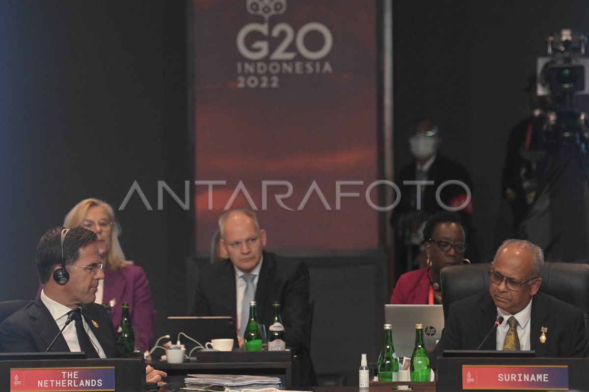 Pembukaan Ktt G20 Indonesia 2022 Antara Foto