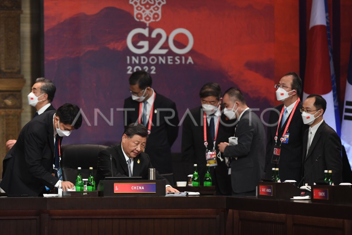 Penutupan Ktt G20 Indonesia Antara Foto