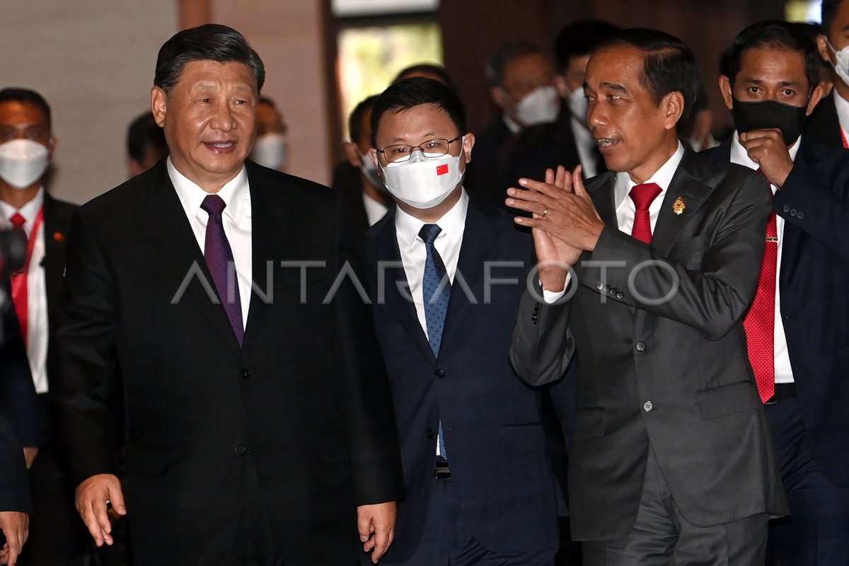 PERTEMUAN BILATERAL INDONESIA DAN CHINA | ANTARA Foto