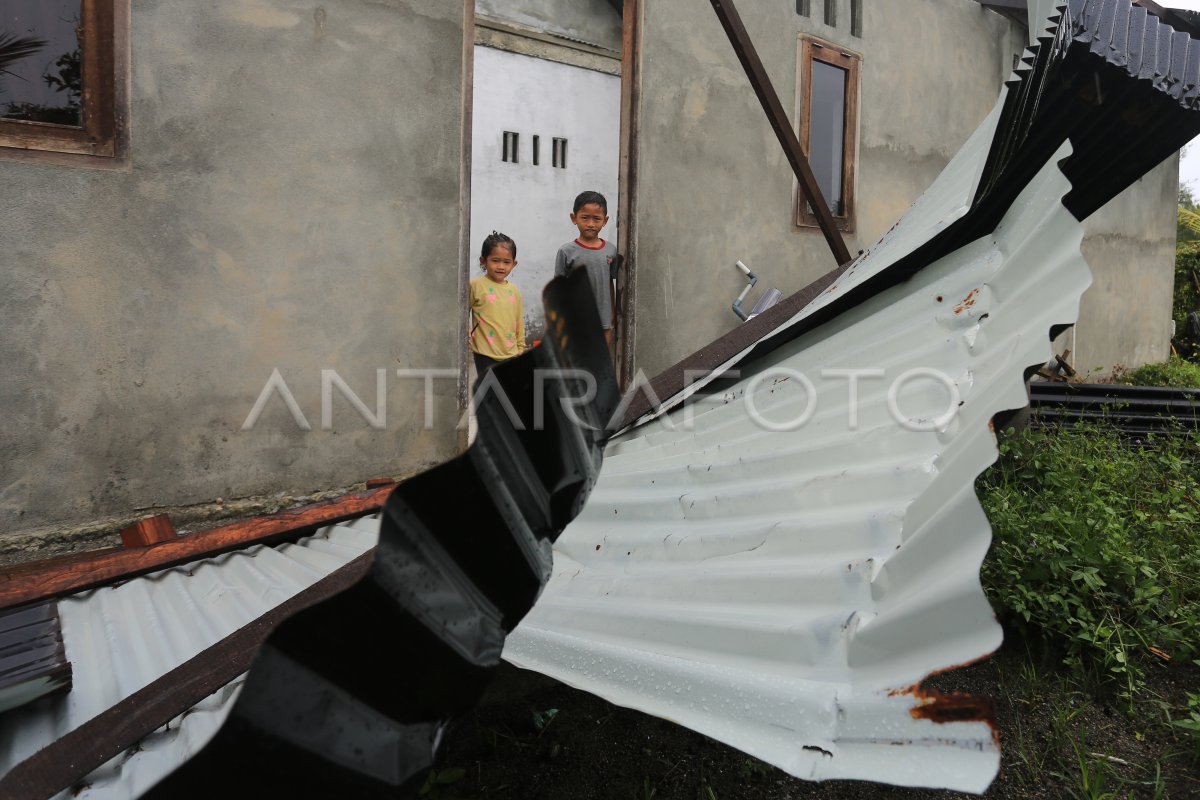 Dampak Cuaca Ekstrem Di Aceh Barat Antara Foto