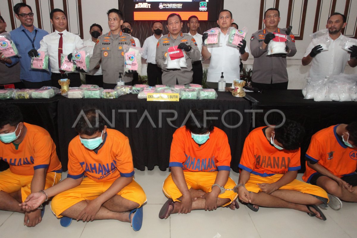 KASUS PEREDARAN NARKOBA | ANTARA Foto