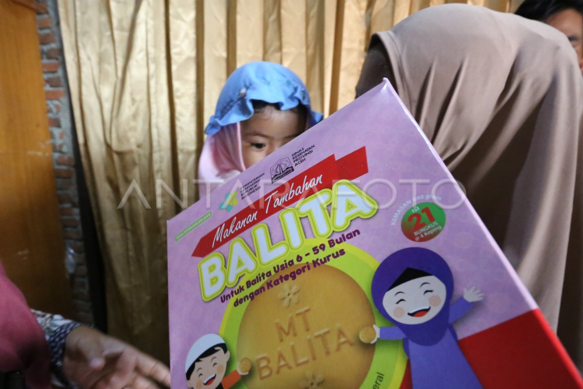 PENANGANAN KASUS BALITA STUNTING | ANTARA Foto